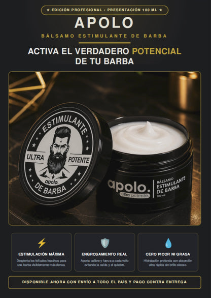 APOLO,BALSAMO ESTIMULANTE DE BARBA
